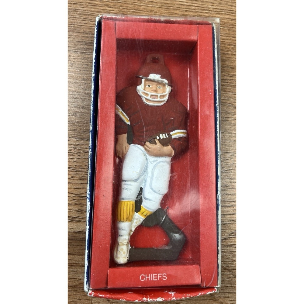 Vintage Russ Topper Poppers Cast Iron Kansas City Chiefs Bottle Opener NFL NEW
